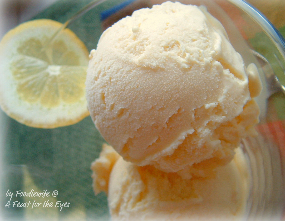 Lemon custard ice cream deals